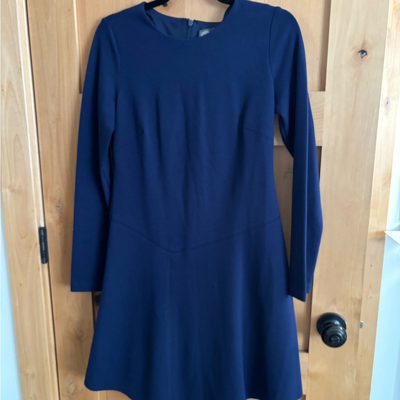 Vince Camuto Deep Blue Long Sleeve Dress size 8 - Picture 1 of 3